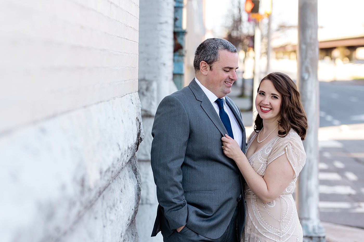 Industrial Baltimore, Md. bride and groom portraits