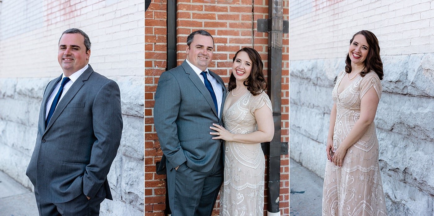 Outdoor wedding in Baltimore, Maryland