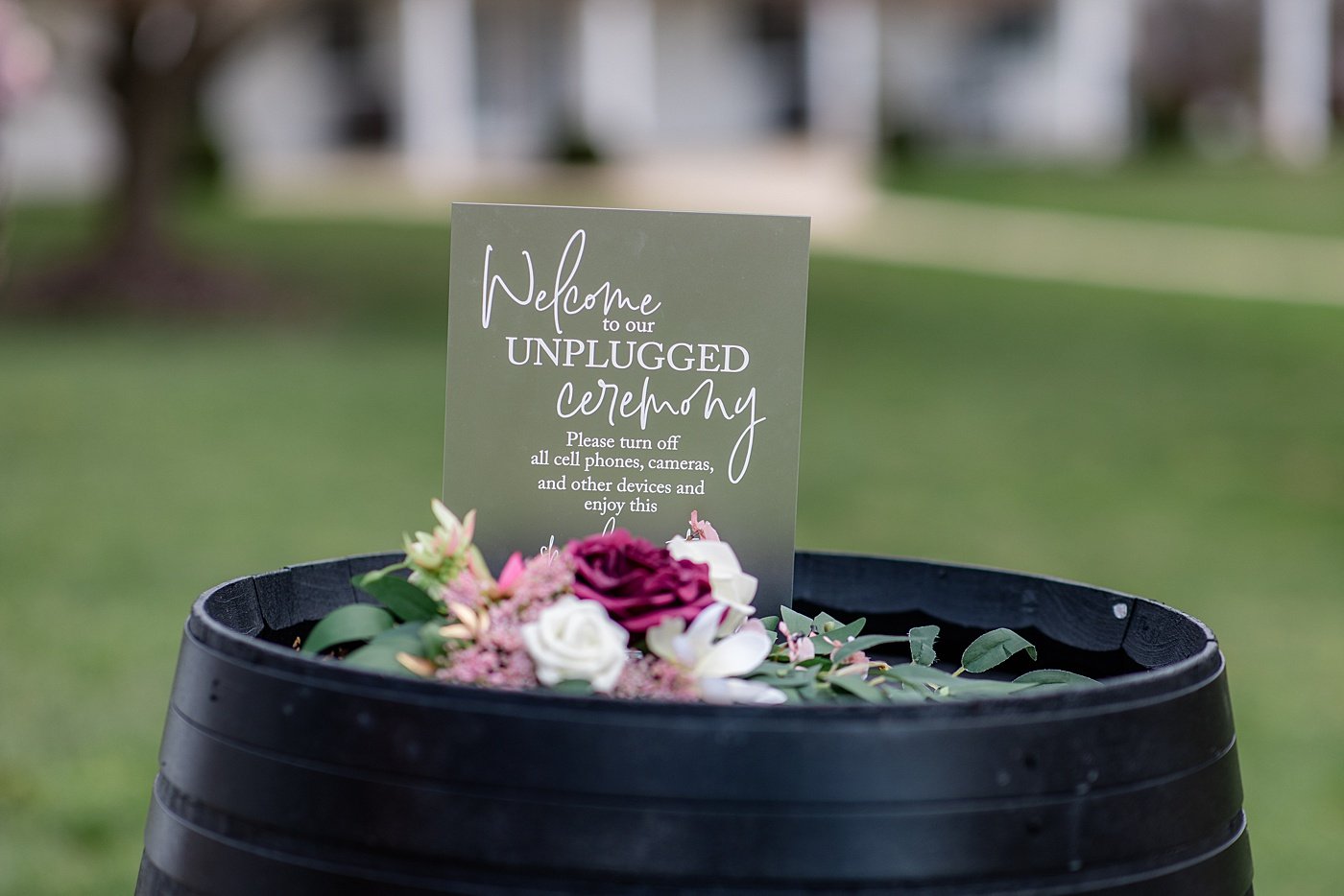 Virginia winery wedding ceremony