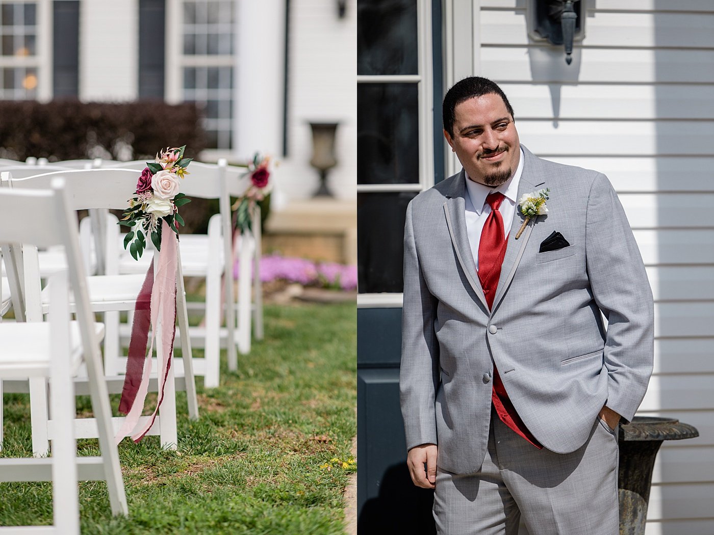 Virginia winery wedding ceremony