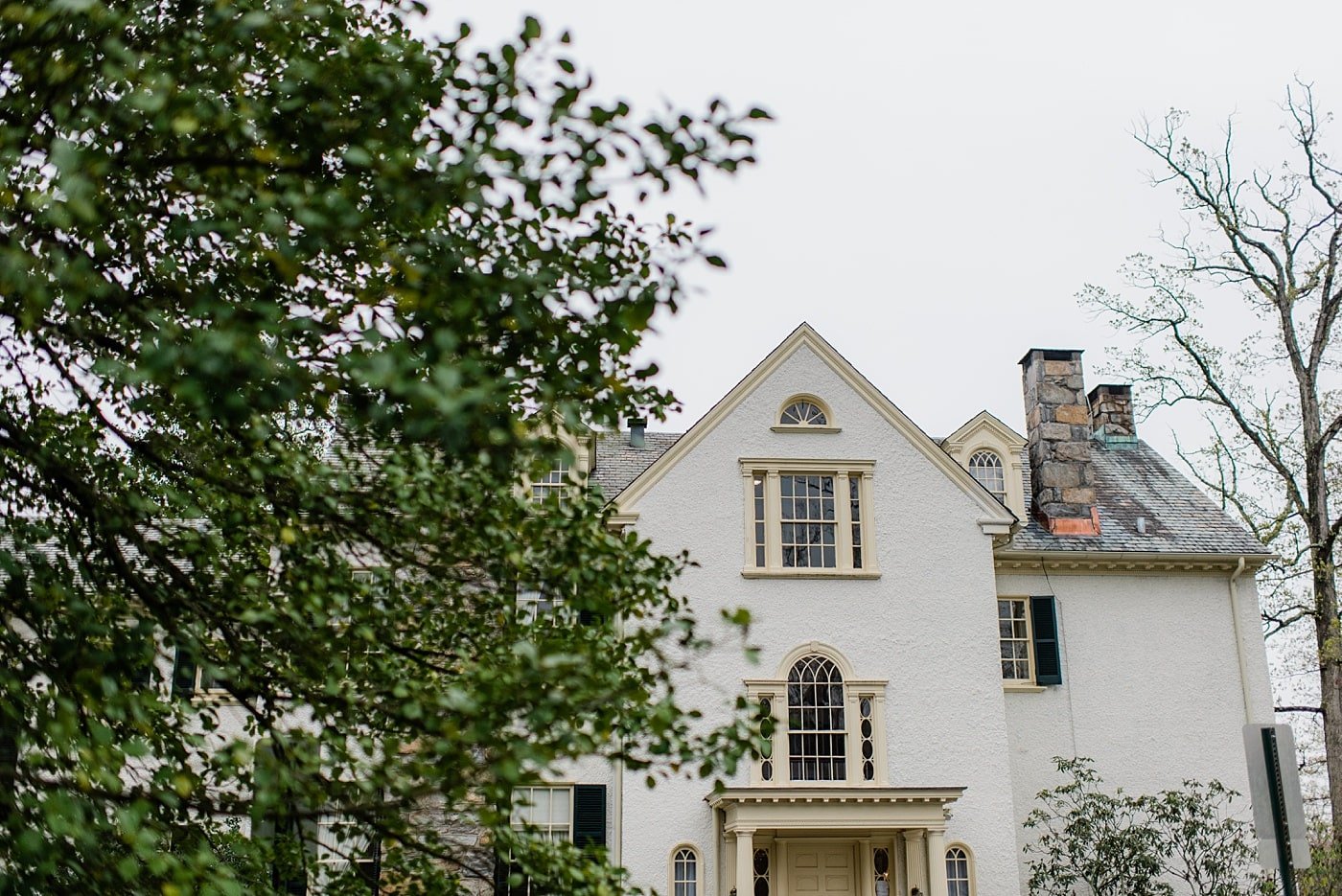 Fall wedding portraits at the Rust Manor House